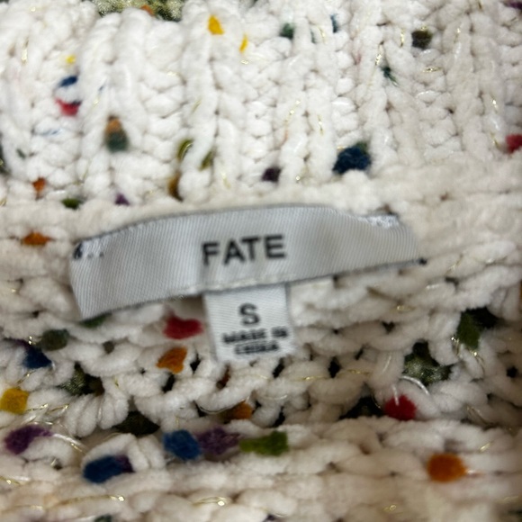 Crotchet multicolor pop sweater - Picture 2 of 5